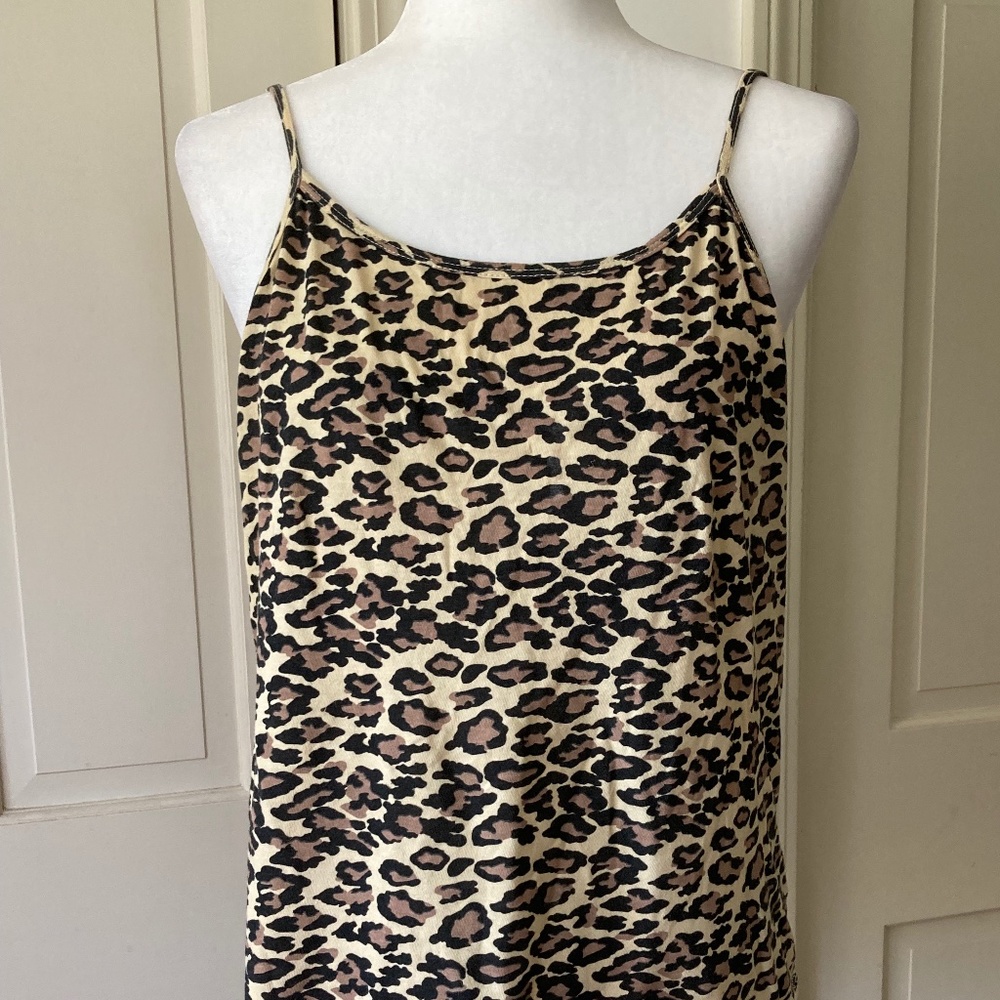 Animal Print Tank Top